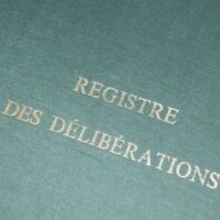 Registre des conseils municipaux